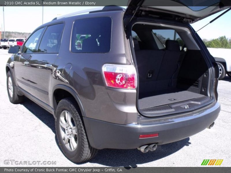 Medium Brown Metallic / Ebony 2010 GMC Acadia SL