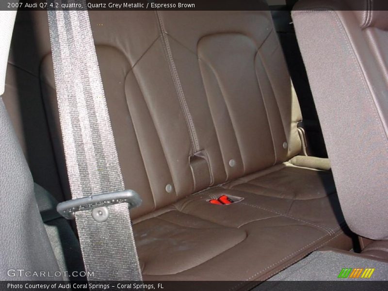 Quartz Grey Metallic / Espresso Brown 2007 Audi Q7 4.2 quattro