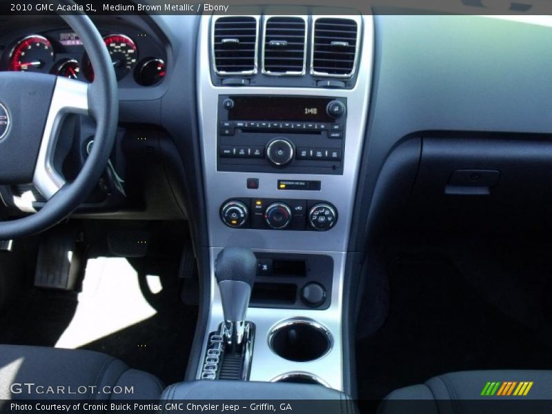Medium Brown Metallic / Ebony 2010 GMC Acadia SL
