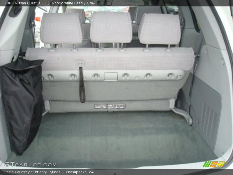 Nordic White Pearl / Gray 2006 Nissan Quest 3.5 SL