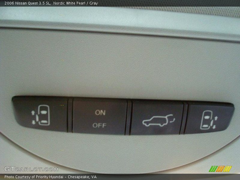 Nordic White Pearl / Gray 2006 Nissan Quest 3.5 SL