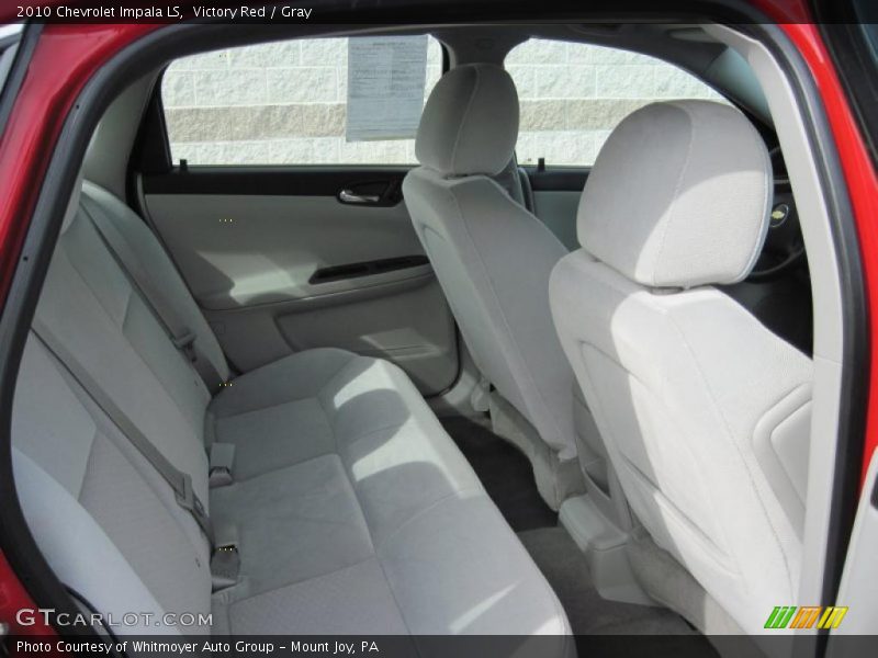 Victory Red / Gray 2010 Chevrolet Impala LS