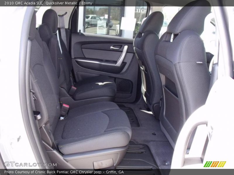 Quicksilver Metallic / Ebony 2010 GMC Acadia SLE
