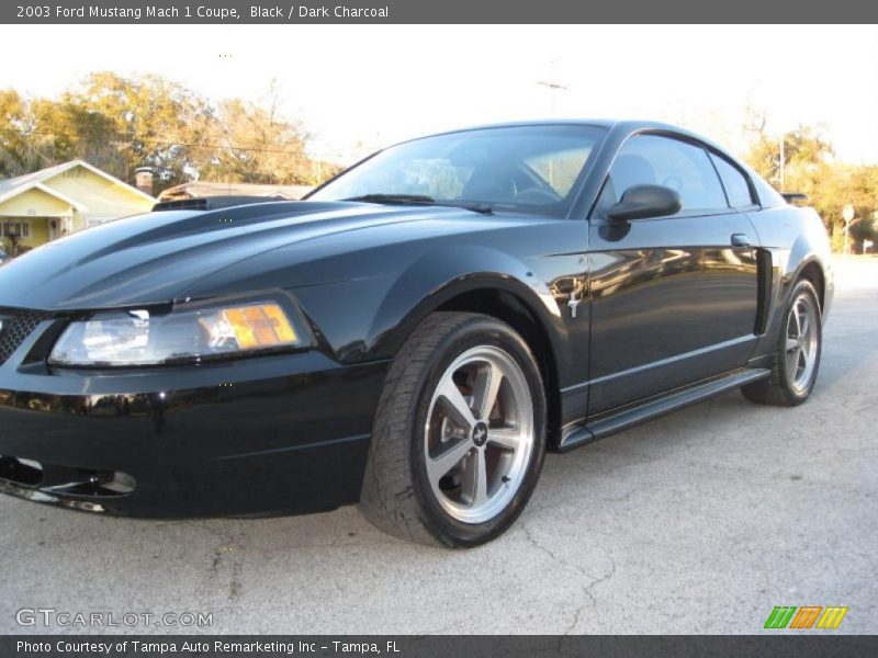 Black / Dark Charcoal 2003 Ford Mustang Mach 1 Coupe