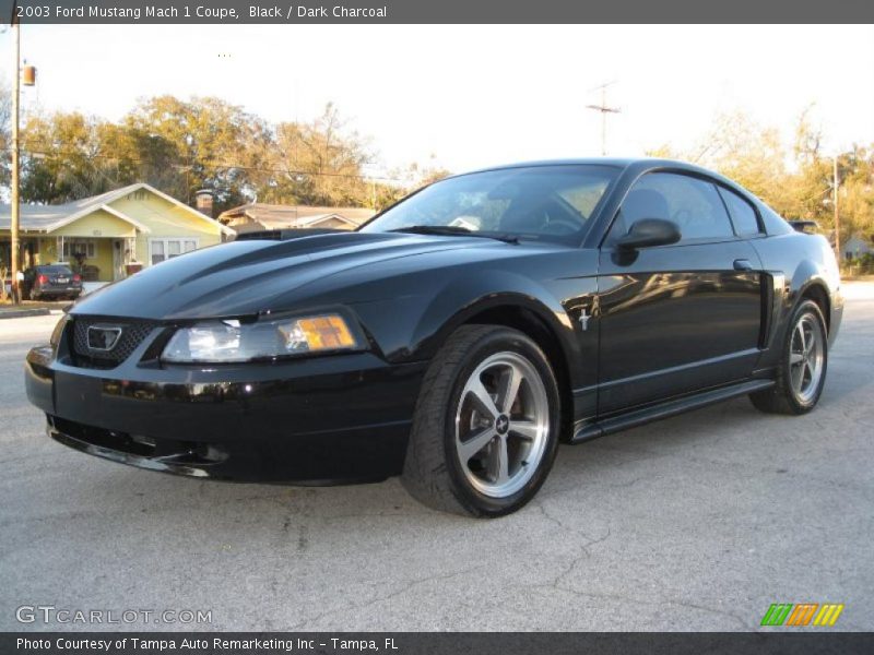 Black / Dark Charcoal 2003 Ford Mustang Mach 1 Coupe