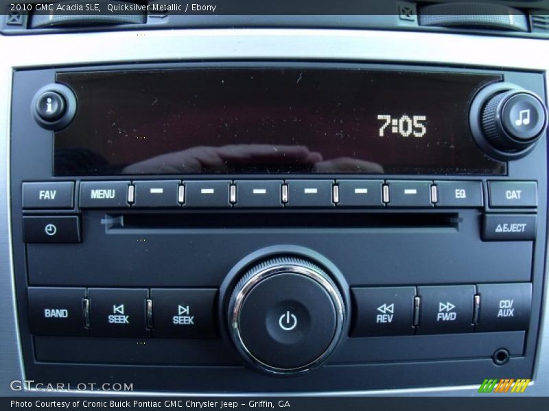 Quicksilver Metallic / Ebony 2010 GMC Acadia SLE