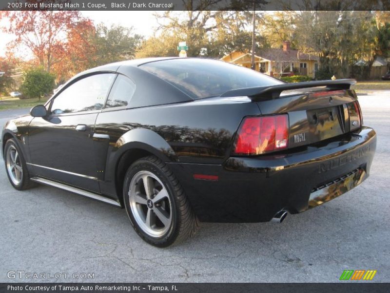 Black / Dark Charcoal 2003 Ford Mustang Mach 1 Coupe