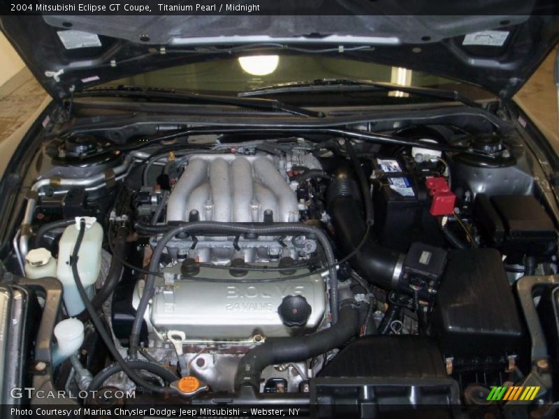 Titanium Pearl / Midnight 2004 Mitsubishi Eclipse GT Coupe