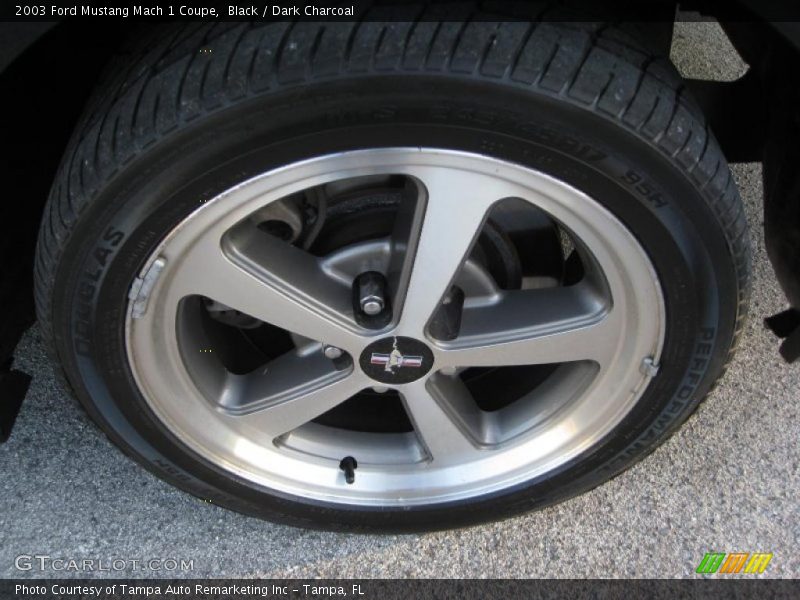 Black / Dark Charcoal 2003 Ford Mustang Mach 1 Coupe