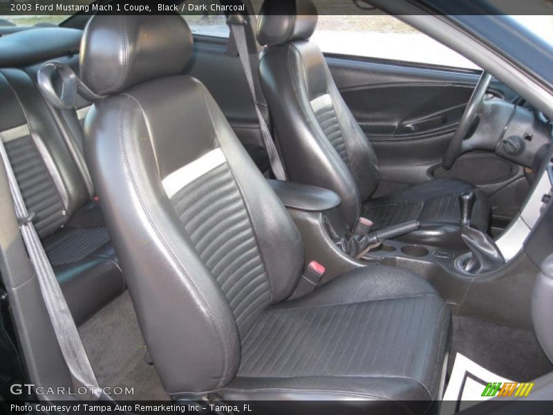 Black / Dark Charcoal 2003 Ford Mustang Mach 1 Coupe