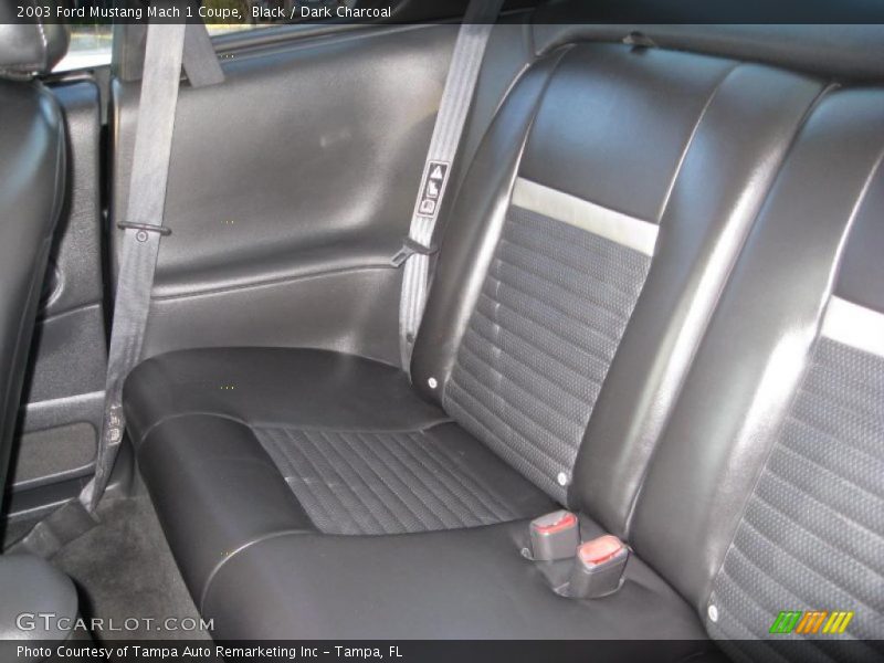 Black / Dark Charcoal 2003 Ford Mustang Mach 1 Coupe