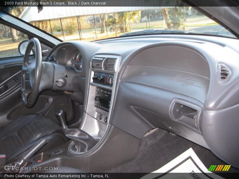Black / Dark Charcoal 2003 Ford Mustang Mach 1 Coupe