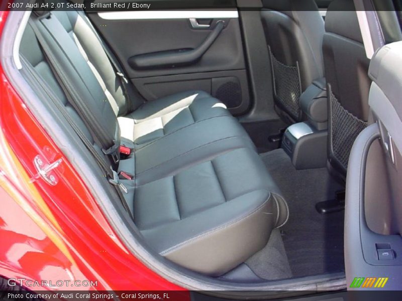 Brilliant Red / Ebony 2007 Audi A4 2.0T Sedan