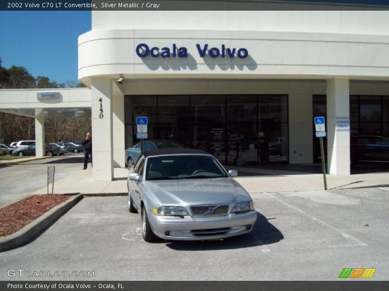 Silver Metallic / Gray 2002 Volvo C70 LT Convertible