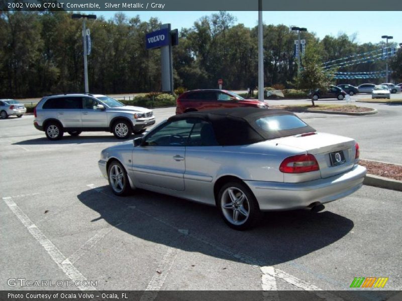 Silver Metallic / Gray 2002 Volvo C70 LT Convertible