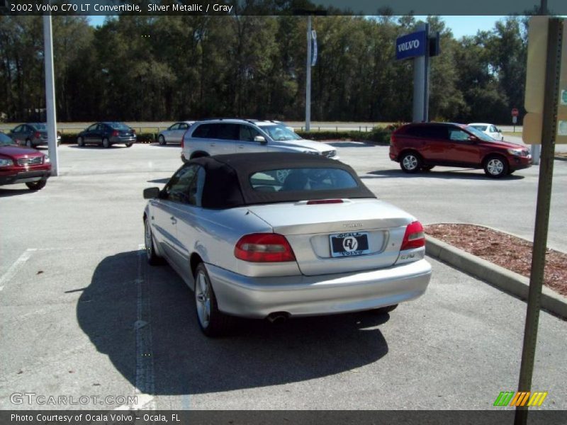 Silver Metallic / Gray 2002 Volvo C70 LT Convertible