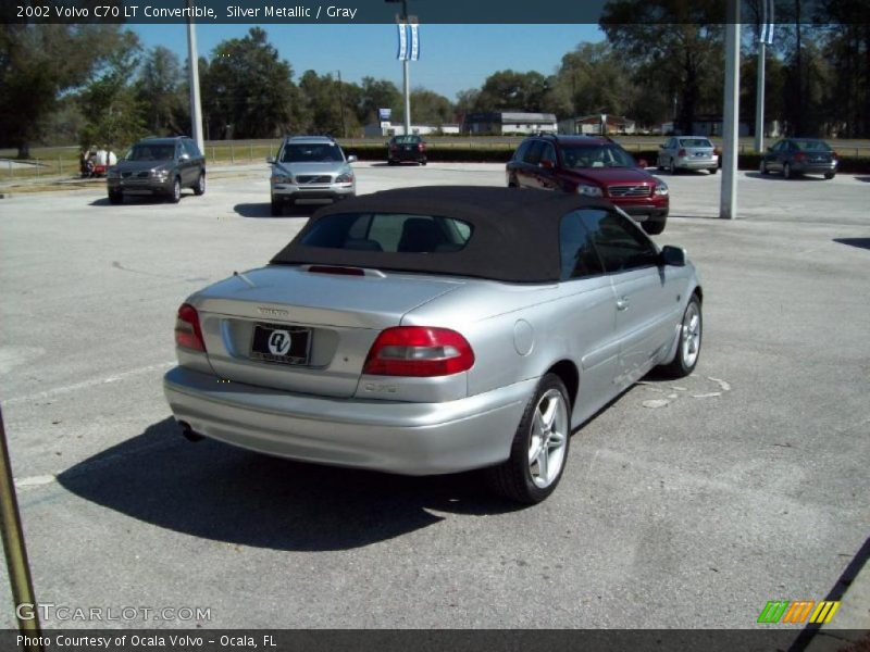 Silver Metallic / Gray 2002 Volvo C70 LT Convertible