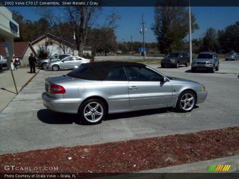 Silver Metallic / Gray 2002 Volvo C70 LT Convertible