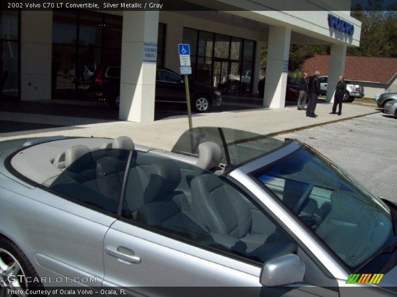 Silver Metallic / Gray 2002 Volvo C70 LT Convertible