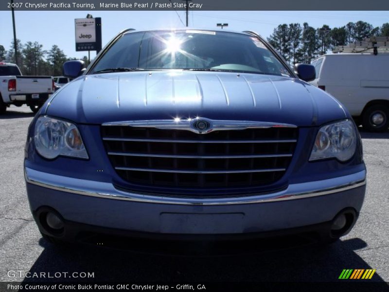 Marine Blue Pearl / Pastel Slate Gray 2007 Chrysler Pacifica Touring