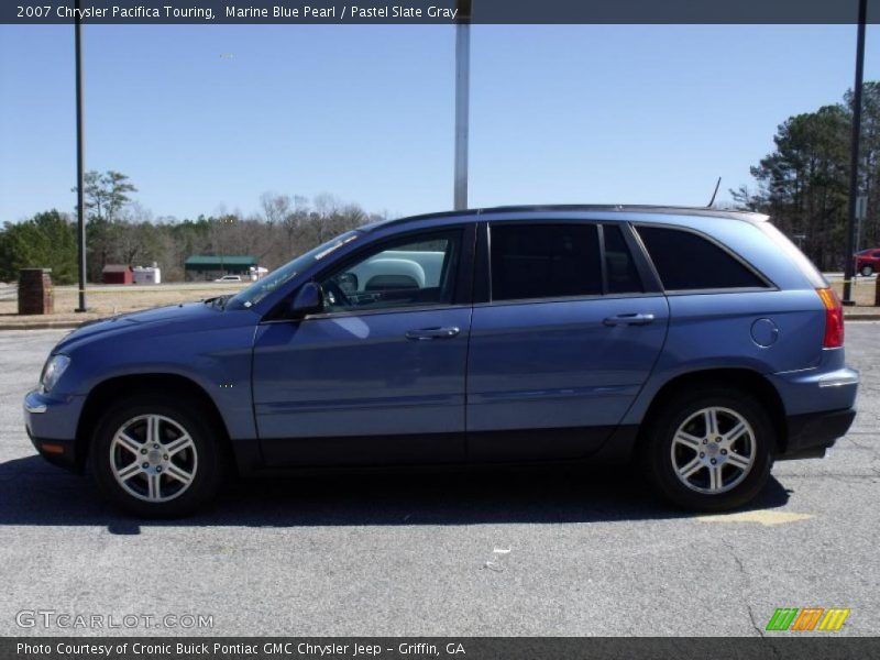 Marine Blue Pearl / Pastel Slate Gray 2007 Chrysler Pacifica Touring