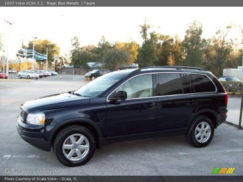 Magic Blue Metallic / Taupe 2007 Volvo XC90 3.2