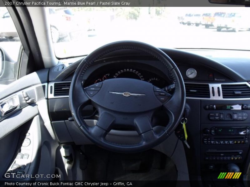 Marine Blue Pearl / Pastel Slate Gray 2007 Chrysler Pacifica Touring