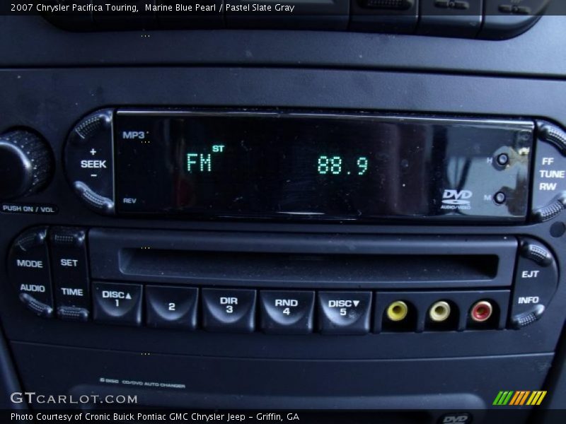 Marine Blue Pearl / Pastel Slate Gray 2007 Chrysler Pacifica Touring