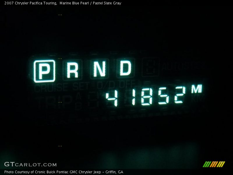 Marine Blue Pearl / Pastel Slate Gray 2007 Chrysler Pacifica Touring
