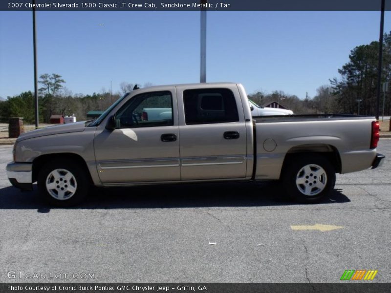 Sandstone Metallic / Tan 2007 Chevrolet Silverado 1500 Classic LT Crew Cab