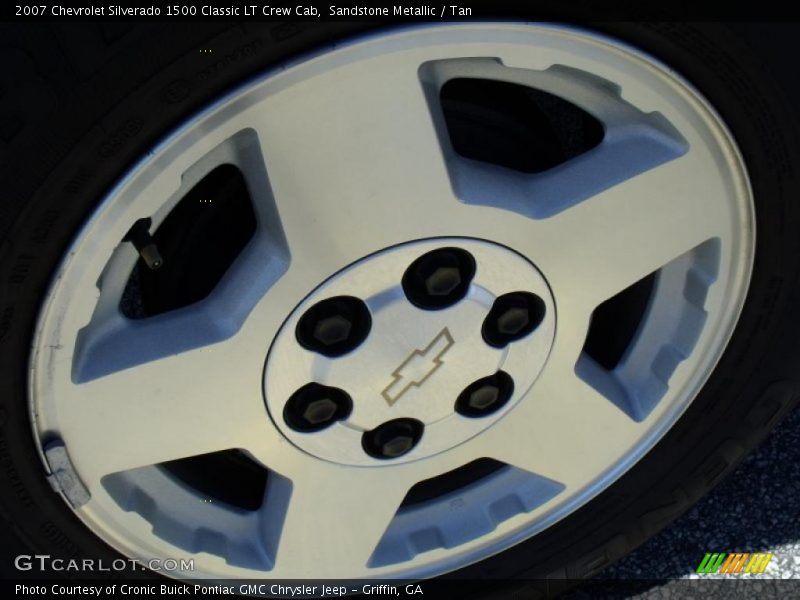Sandstone Metallic / Tan 2007 Chevrolet Silverado 1500 Classic LT Crew Cab