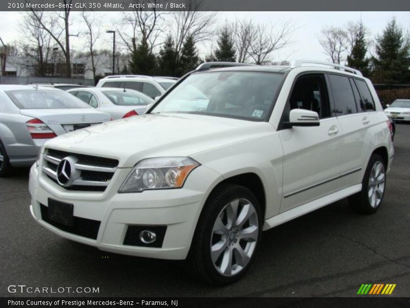 Arctic White / Black 2010 Mercedes-Benz GLK 350 4Matic