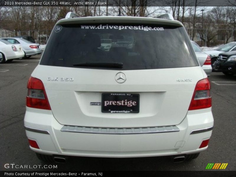 Arctic White / Black 2010 Mercedes-Benz GLK 350 4Matic