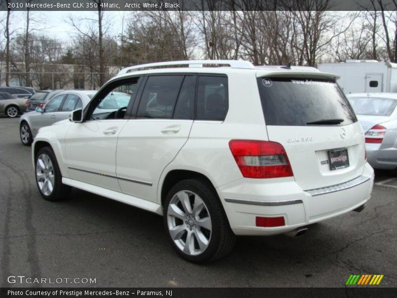 Arctic White / Black 2010 Mercedes-Benz GLK 350 4Matic