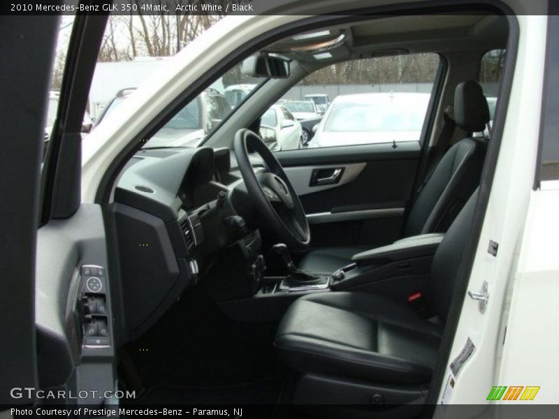 Arctic White / Black 2010 Mercedes-Benz GLK 350 4Matic