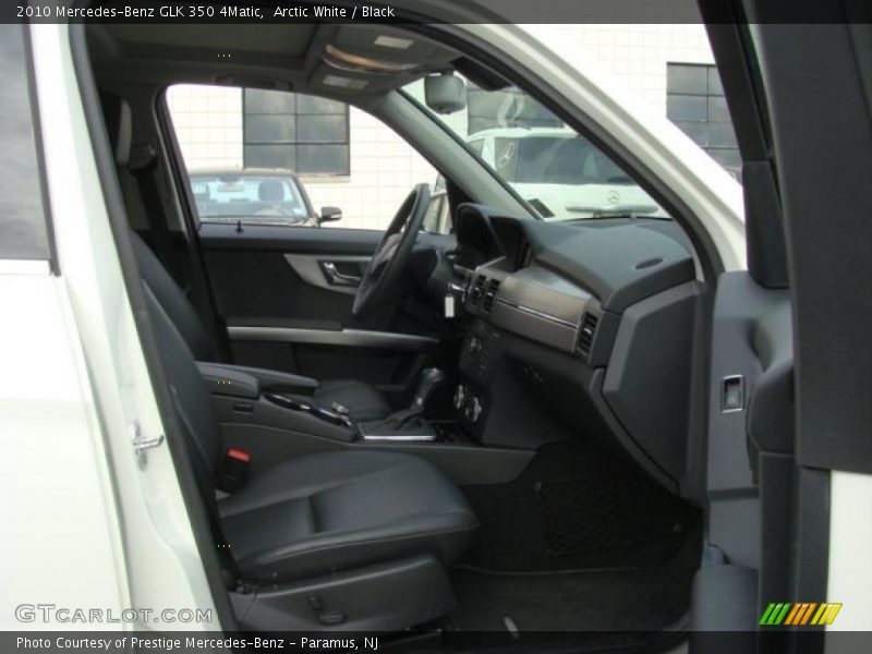 Arctic White / Black 2010 Mercedes-Benz GLK 350 4Matic