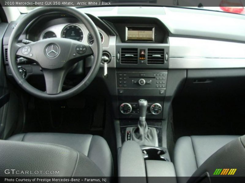 Arctic White / Black 2010 Mercedes-Benz GLK 350 4Matic