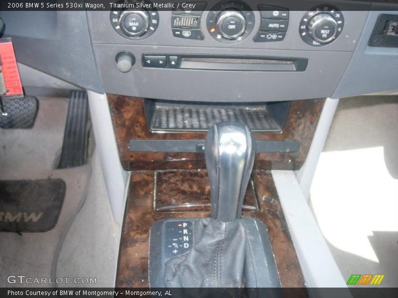 Titanium Silver Metallic / Grey 2006 BMW 5 Series 530xi Wagon