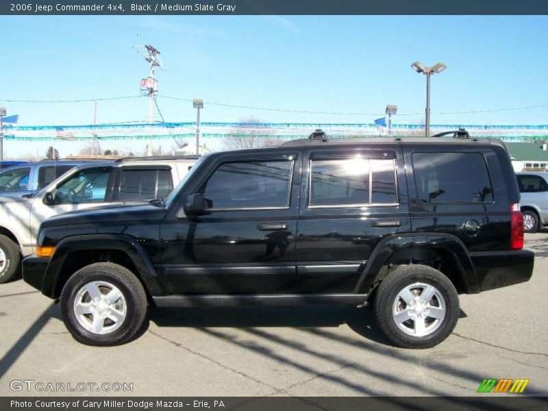 Black / Medium Slate Gray 2006 Jeep Commander 4x4