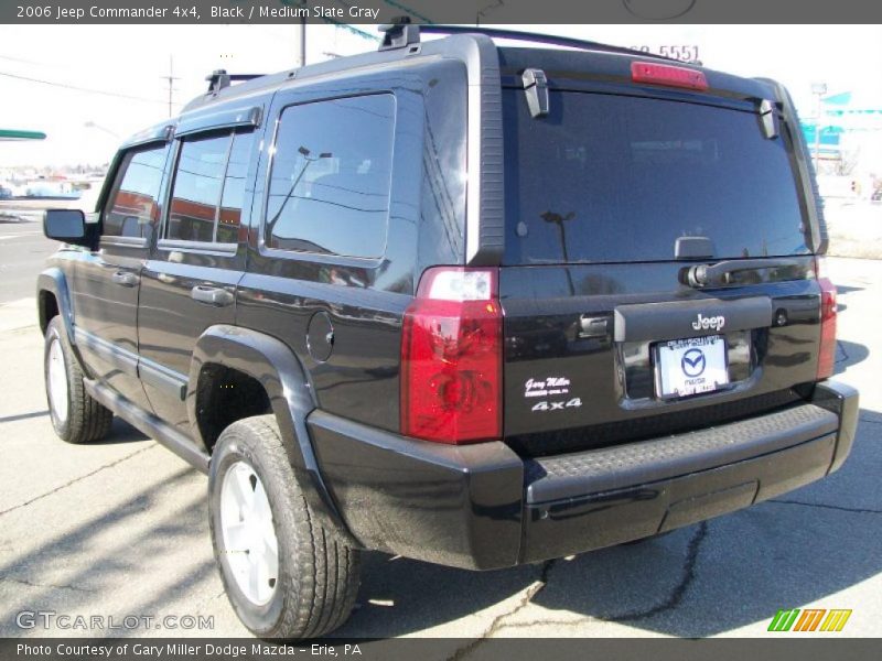 Black / Medium Slate Gray 2006 Jeep Commander 4x4