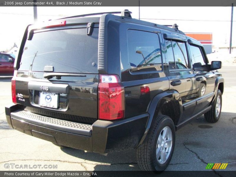 Black / Medium Slate Gray 2006 Jeep Commander 4x4