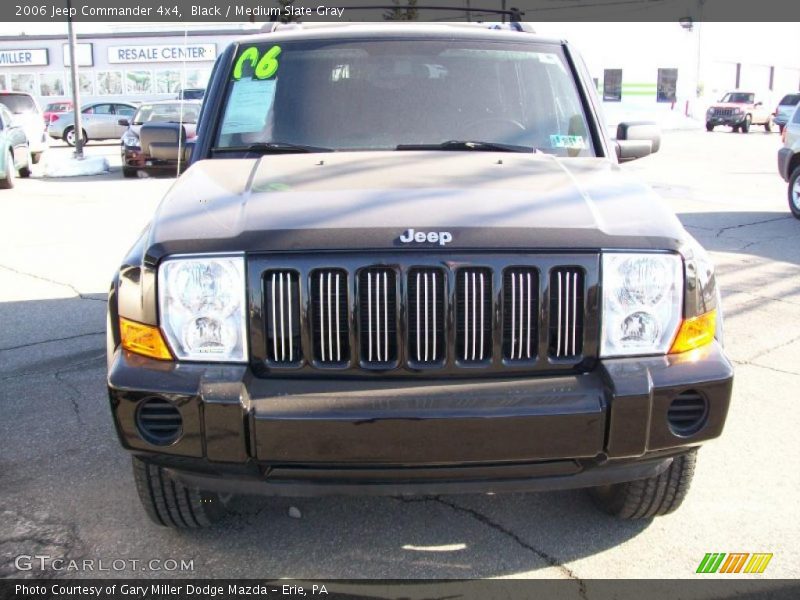Black / Medium Slate Gray 2006 Jeep Commander 4x4