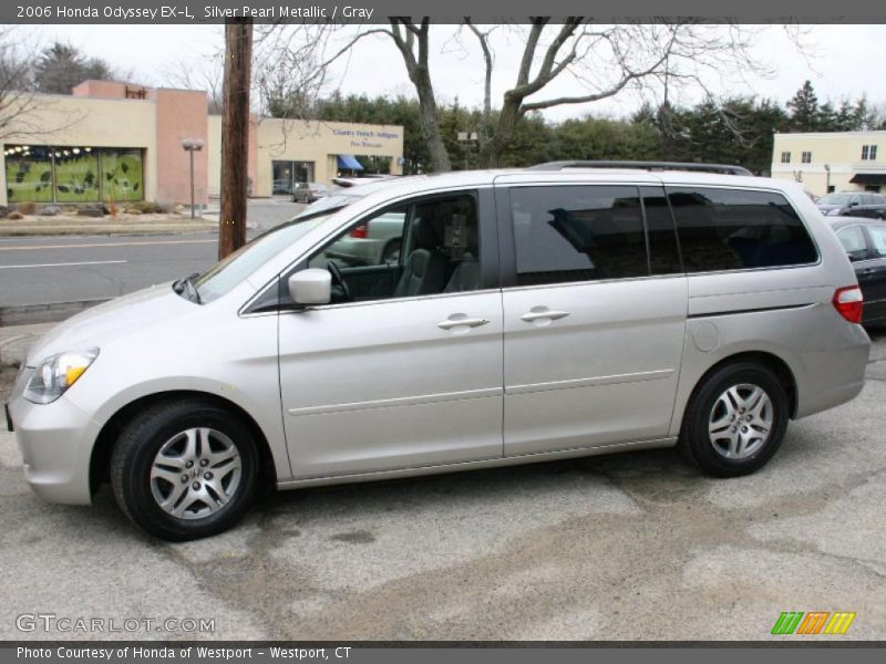 Silver Pearl Metallic / Gray 2006 Honda Odyssey EX-L