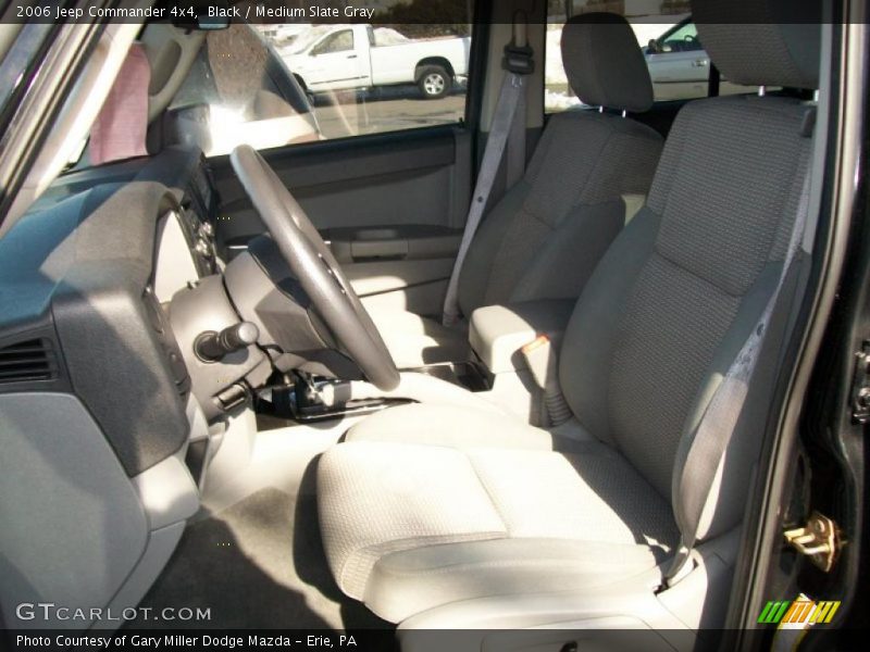 Black / Medium Slate Gray 2006 Jeep Commander 4x4
