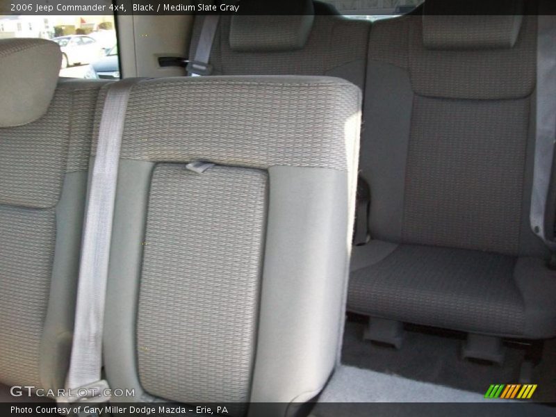 Black / Medium Slate Gray 2006 Jeep Commander 4x4
