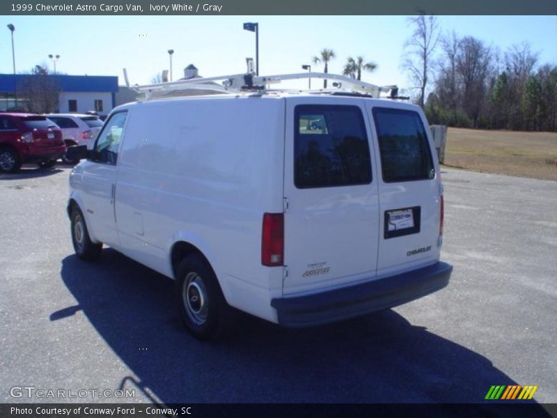Ivory White / Gray 1999 Chevrolet Astro Cargo Van