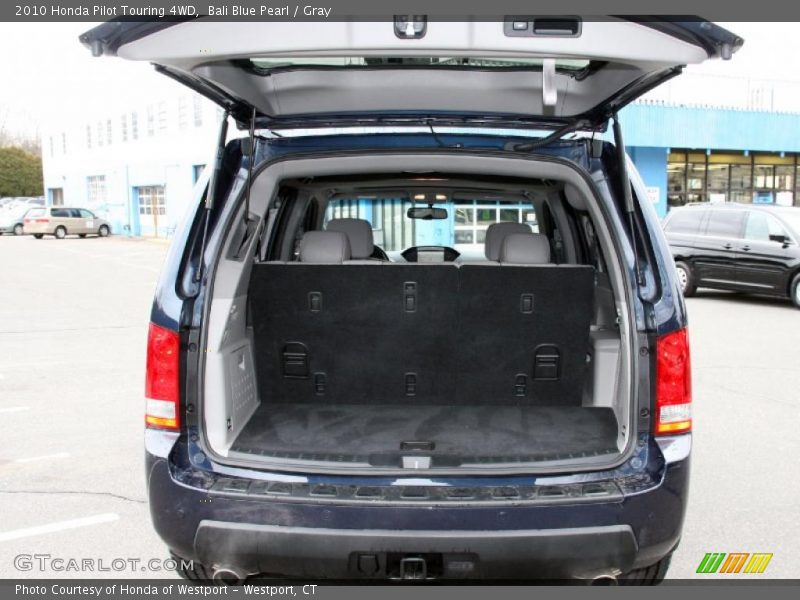 Bali Blue Pearl / Gray 2010 Honda Pilot Touring 4WD