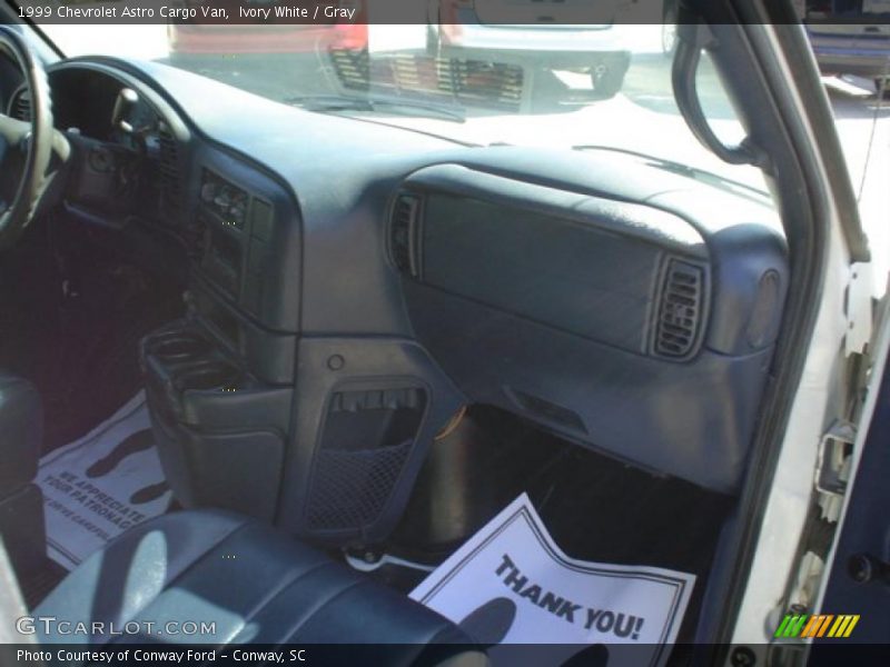 Ivory White / Gray 1999 Chevrolet Astro Cargo Van