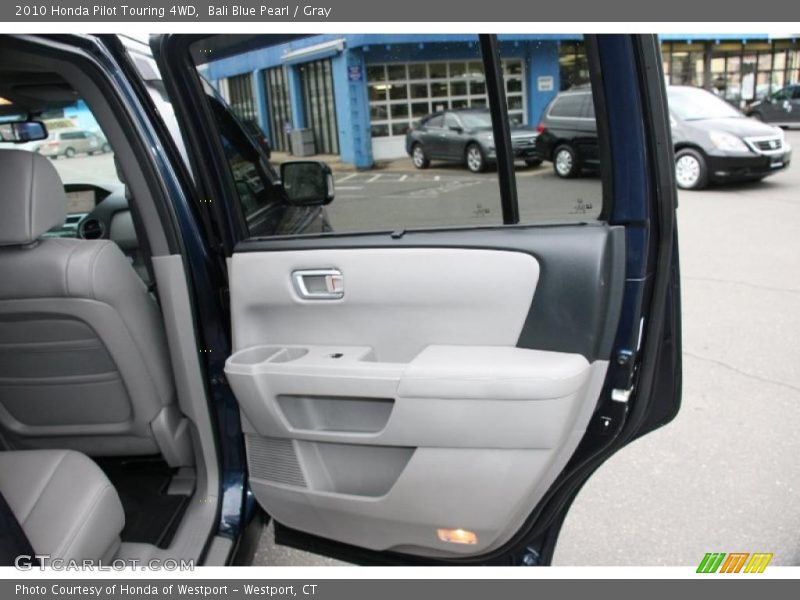 Bali Blue Pearl / Gray 2010 Honda Pilot Touring 4WD