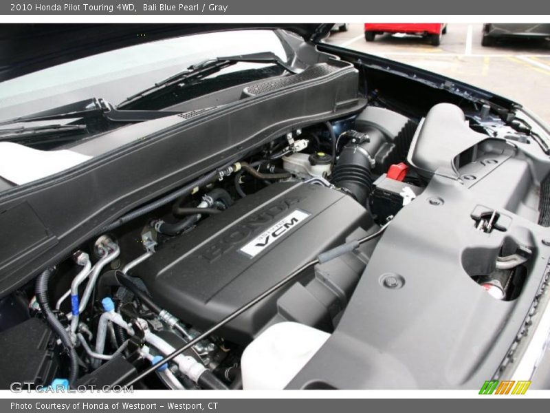 Bali Blue Pearl / Gray 2010 Honda Pilot Touring 4WD